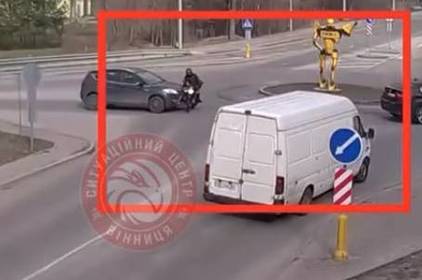 На Гніванському шосе у Вінниці було збито мотоцикліста: подробиці