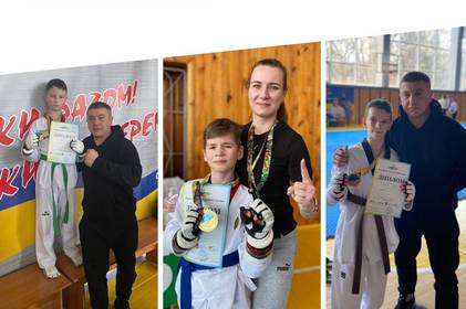 Юні вінницькі тхеквондисти вибороли «золото», «срібло» та «бронзу» на чемпіонаті України