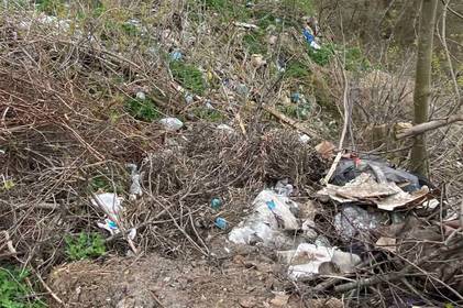 На Вінниччині виявили стихійне сміттєзвалище (фото)