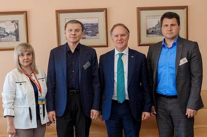 З робочим візитом Вінницю відвідав Посол Великої Британії в Україні: про що говорили