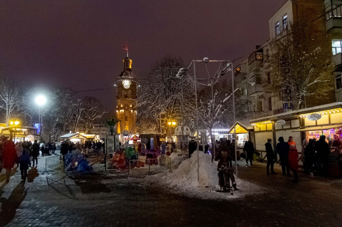 31 грудня вінничан запрошують зустріти Новий рік на Європейській площі біля Вежі