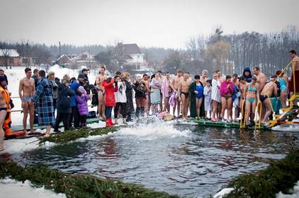 Вінничани святкуватимуть Водохреща на Вишенському озері та біля водойми в районі олійножиркомбінату