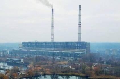На Вінниччині через російський обстріл зупинила роботу Ладижинська ТЕС На Вінниччині через російський обстріл зупинила роботу Ладижинська ТЕС