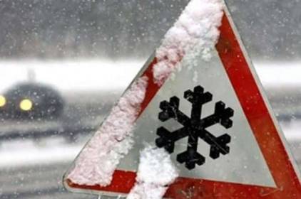 У неділю очікується ожеледиця та сніг, оголошено штормове попередження