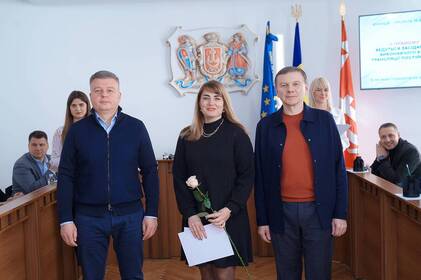 Вінницьким енергетикам вручили Подяки до професійного свята: подробиці Вінницьким енергетикам вручили Подяки до професійного свята: подробиці