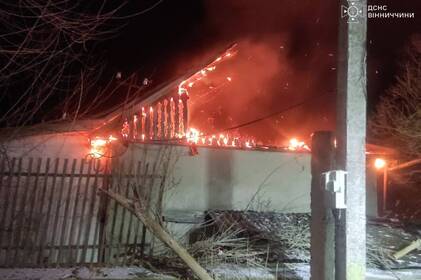 На Вінниччині за добу сталося 10 пожеж: є постраждалий На Вінниччині за добу сталося 10 пожеж: є постраждалий