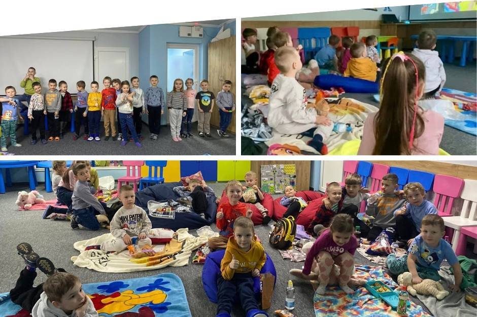 У Вінниці для дітей влаштували яскравий кіновечір із улюбленими героями