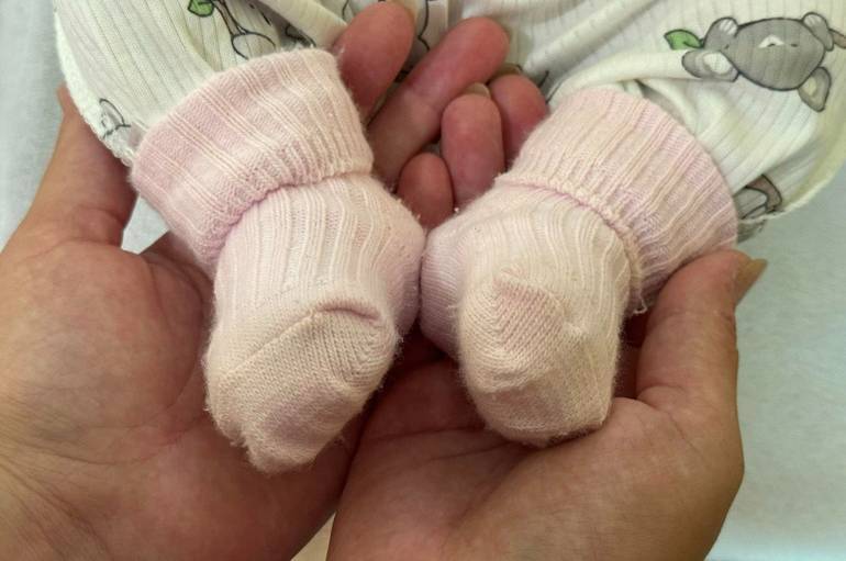У Бершаді народилася дівчинка-богатирка вагою понад 5 кілограмів