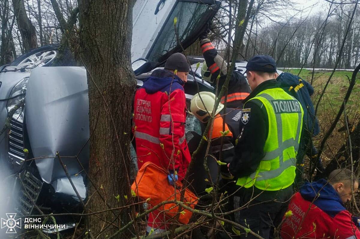 На Вінниччині за добу сталося три ДТП: дві з них — смертельні (фото)