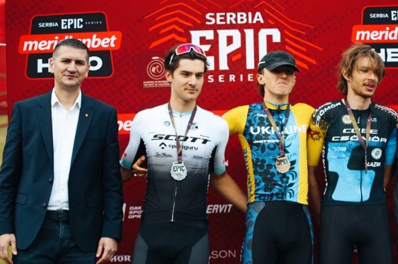 Вінничанин Володимир Обухівський переміг на міжнародних змаганнях з велоспорту в Сербії