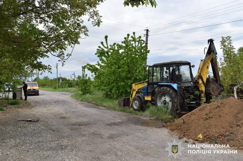 На Вінниччині чоловік кинув «коктейлі Молотова» в екскаватор газовиків: подробиці
