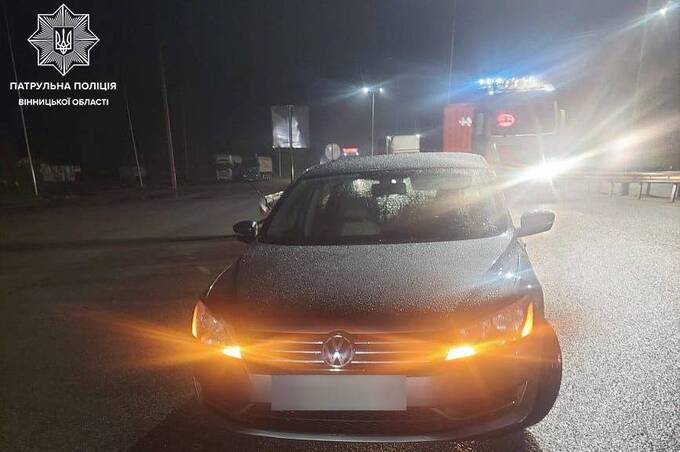 Поблизу Вінниці зупинили п'яного водія: алкотестер показав майже 2 проміле