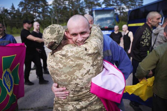 Серед звільнених з російського полону українців — 17 військових з Вінниччини