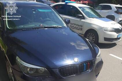 У Вінниці зупинили водія BMW під дією метадону: як його покарали