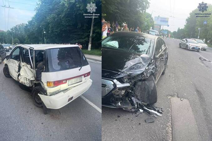 П'яний водій на Вінниччині спровокував ДТП і "заробив" одразу три адмінматеріали