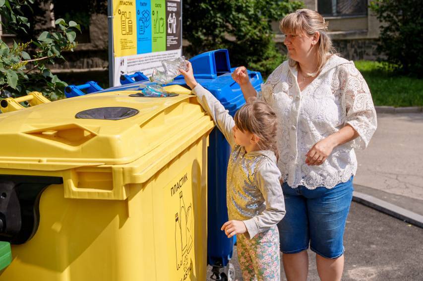 У Вінниці все більше будинків переходять на роздільне сортування сміття