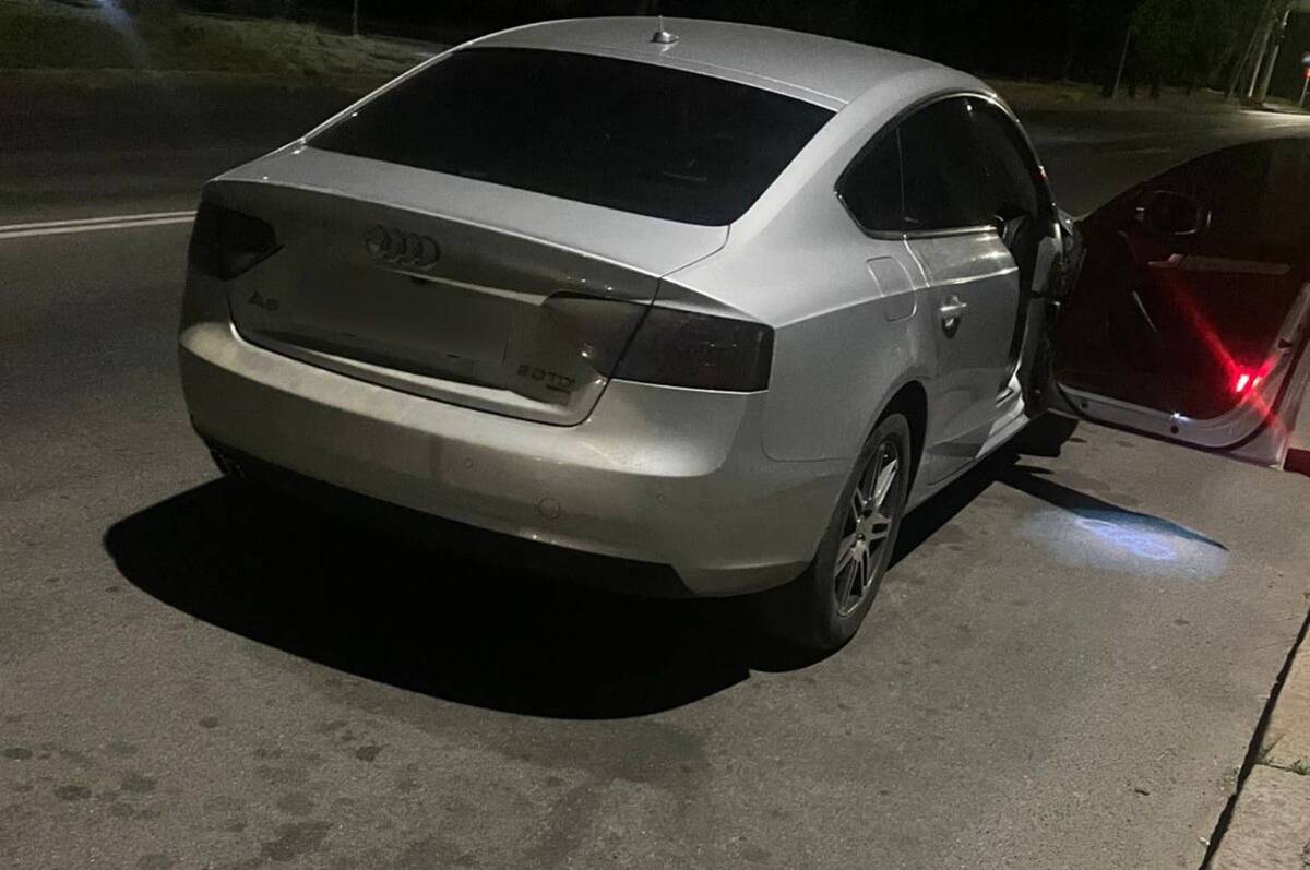 У Вінниці затримали водія Audi, який п’яним їздив під час комендантської години