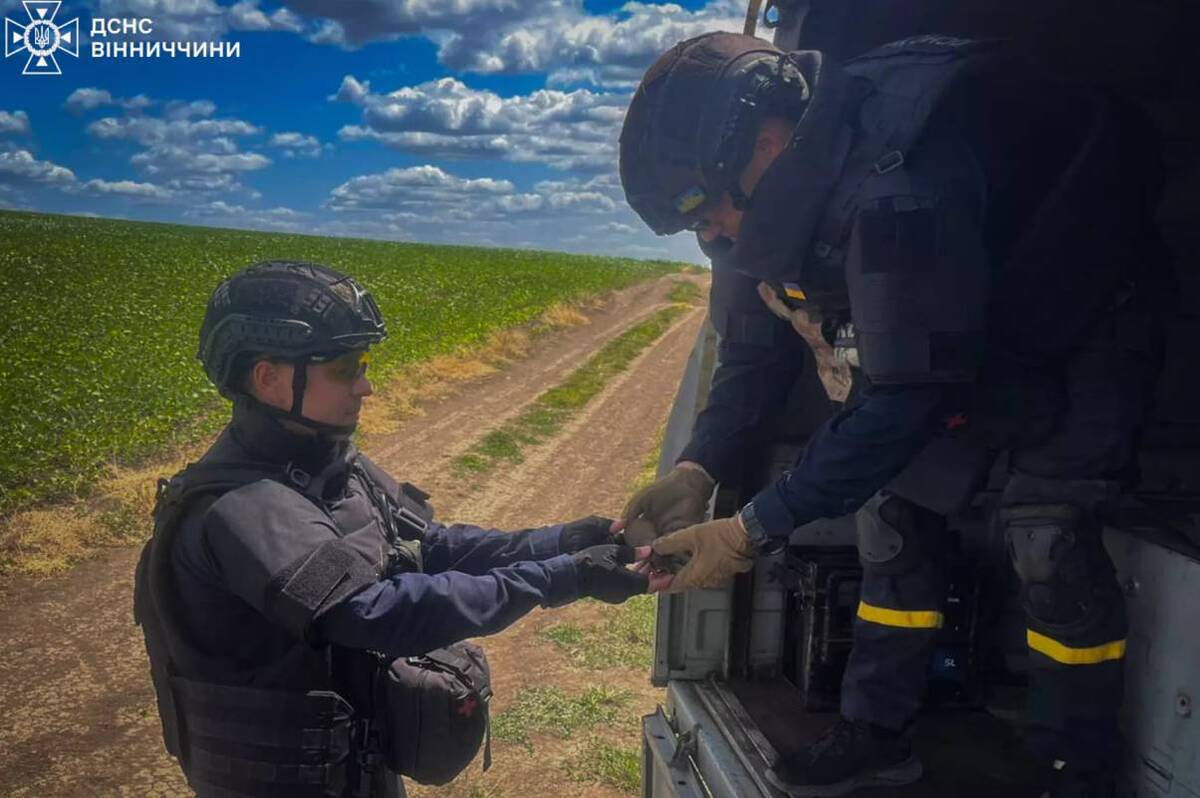 На Вінниччині знищили два вибухонебезпечні предмети часів Другої світової