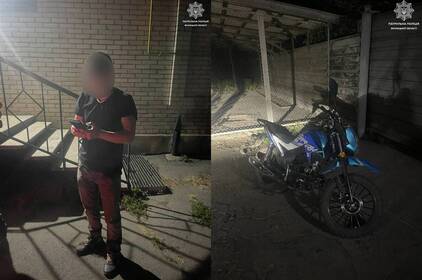 Мотоцикліст напідпитку ганяв Вінницею під час комендантської години