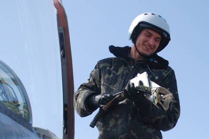 Під час відбиття російської повітряної атаки загинув пілот F-16 Максим Устименко