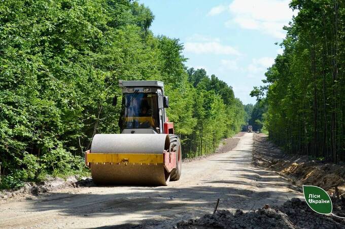 На Вінниччині будують нову лісову дорогу протяжністю майже 6 км