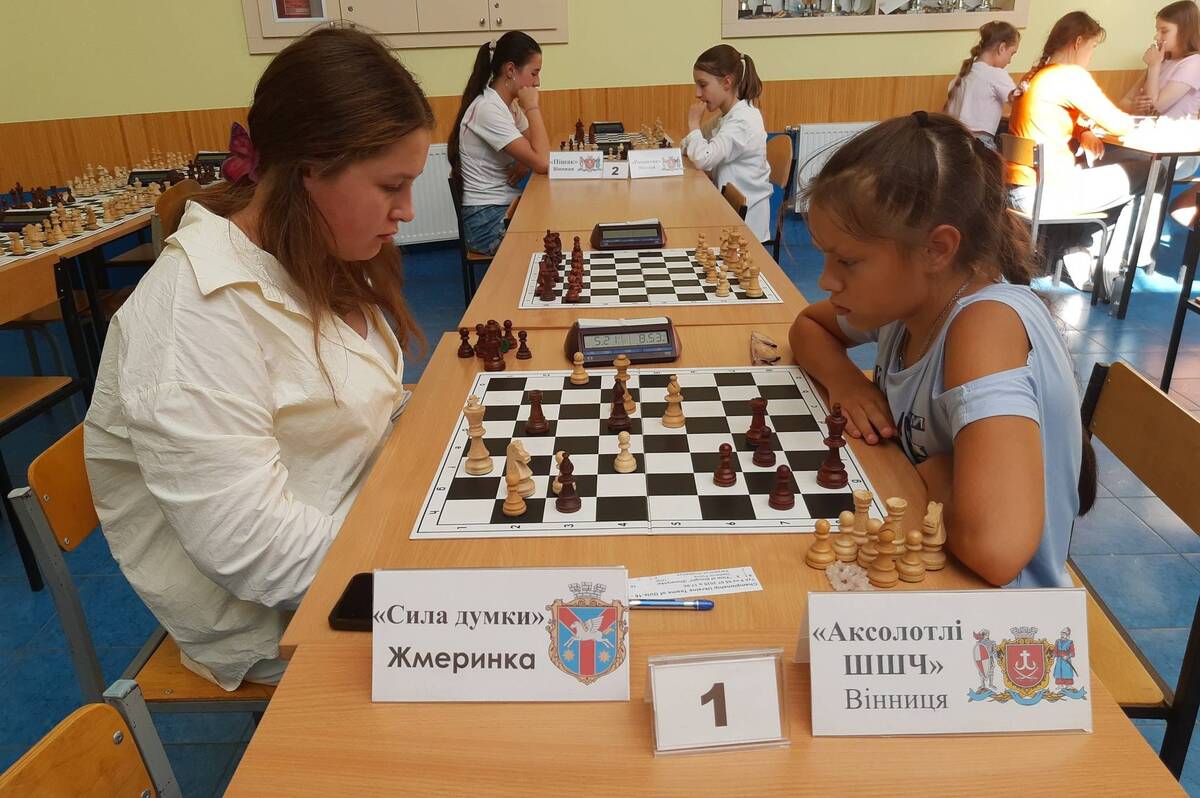 Юні шахісти з Вінниці здобули 5 медалей на командному чемпіонаті України (фото)