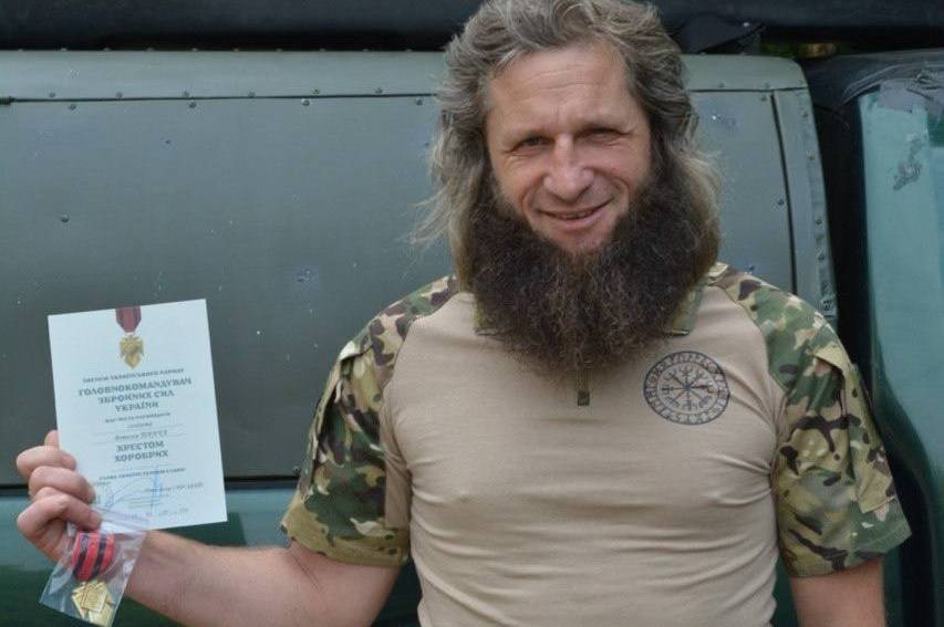 Воїн на псевдо «Афоня» з вінницької бригади отримав «Хрест Хоробрих» від Головкома
