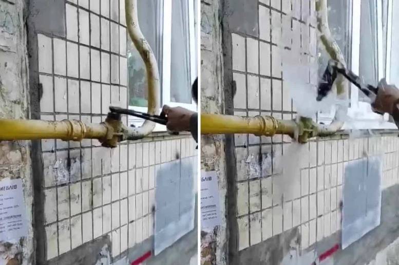 У Вінниці через «майстра» фонтан води пішов із газопроводу: залило цілий будинок