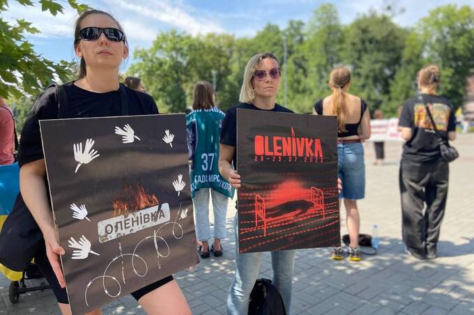 У Вінниці провели акцію на підтримку військовополонених та зниклих безвісти