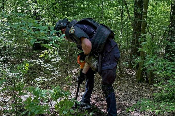 На Вінниччині сапери знищили боєприпаси часів Другої світової війни