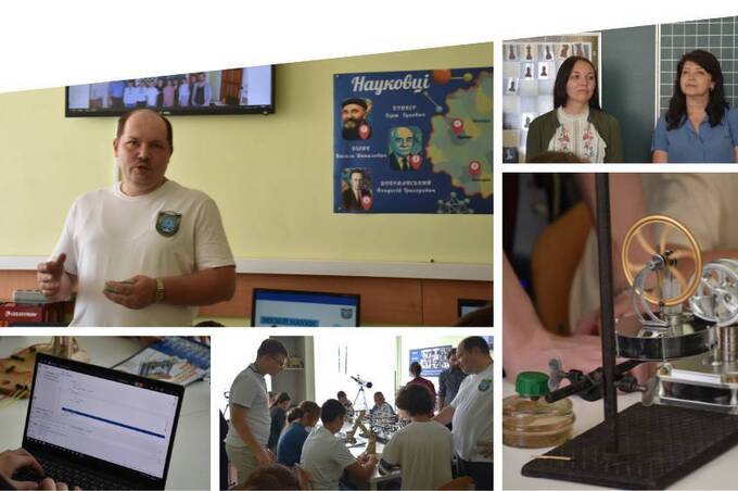 У Вінницькому фізико-математичному ліцеї №17 відкрили інтерактивний Музей науки