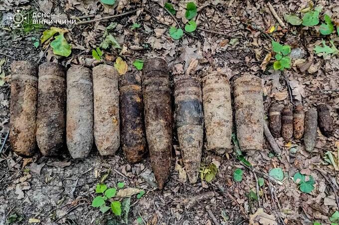 На Вінниччині знищили 17 боєприпасів часів Другої світової війни