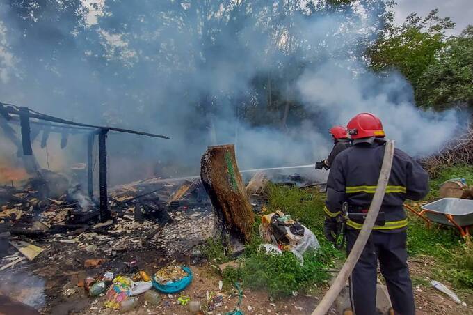 Минулої доби рятувальники Вінниччини загасили дев'ять пожеж (фото)