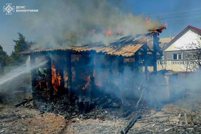 Рятувальники Вінниччини за добу загасили 19 пожеж