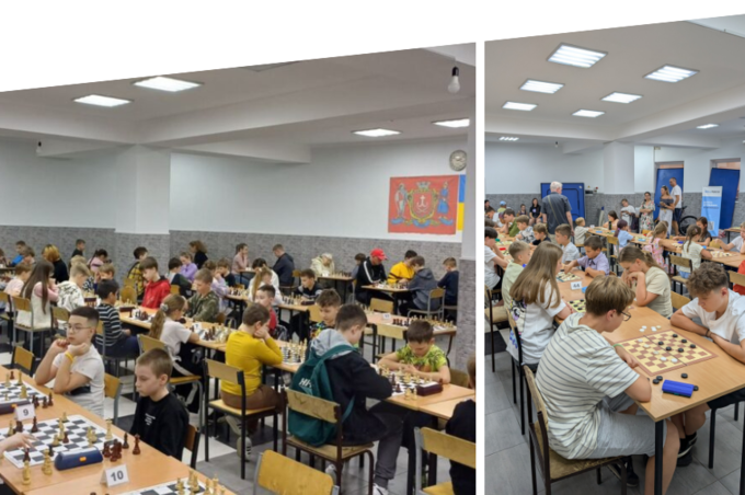 Вінницька школа №6 запрошує юних стратегів на заняття з шахів та шашок