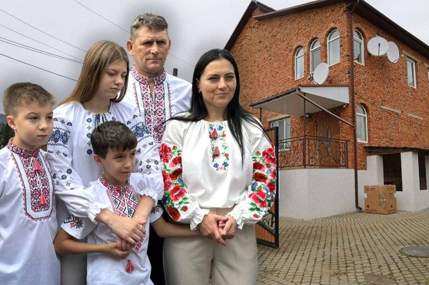 У Жмеринці придбали будинок для родини, яка виховує п’ятьох дітей-сиріт