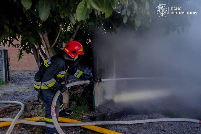 На Вінниччині виникли пожежі через коротке замикання та проблеми з опаленням (фото)