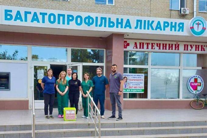 Вінницькі хірурги разом з одеськими колегами провели експлантацію органів від померлого донора