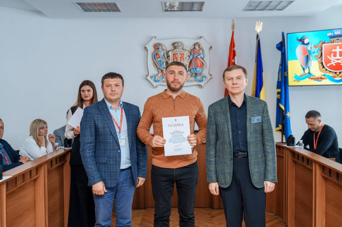 У Вінниці відзначили еко-активістів напередодні Всесвітнього дня прибирання