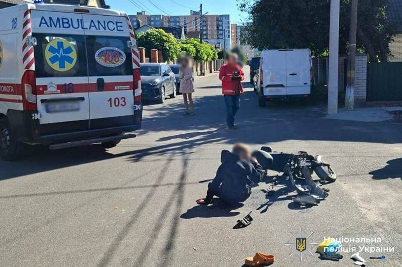 На Вінниччині дві ДТП за день: постраждали діти та пенсіонер
