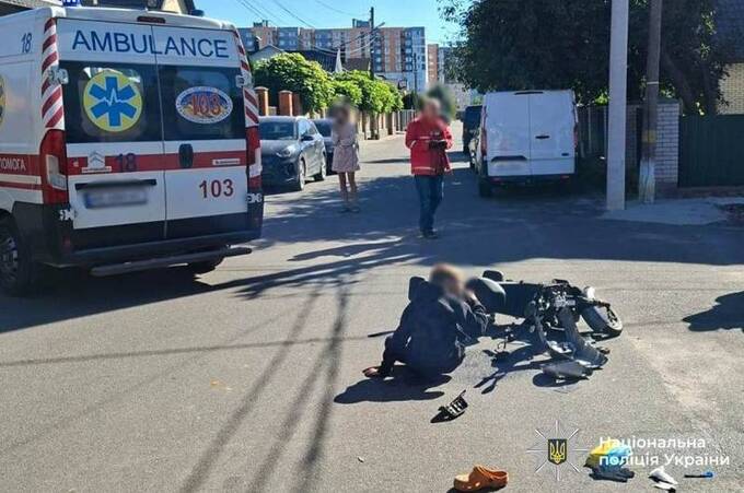 На Вінниччині дві ДТП за день: постраждали діти та пенсіонер