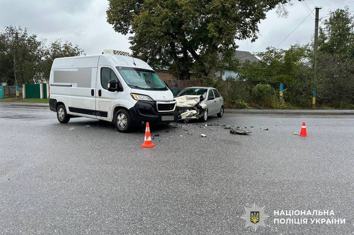 На Вінниччині в трьох ДТП травмувалися водії