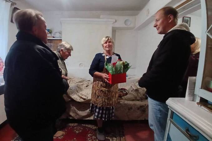 Жителька Калинівської громади Євдокія Андріюк відсвяткувала 100-річний ювілей
