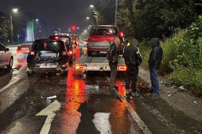 У Вінниці водій напідпитку спричинив ДТП за участю трьох авто