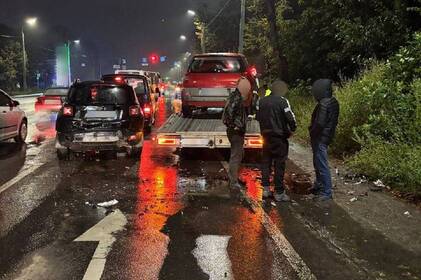 У Вінниці водій напідпитку спричинив ДТП за участю трьох авто