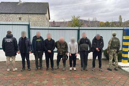 Мешканець Вінниччини разом з групою чоловіків спробував незаконно перетнути кордон (відео)