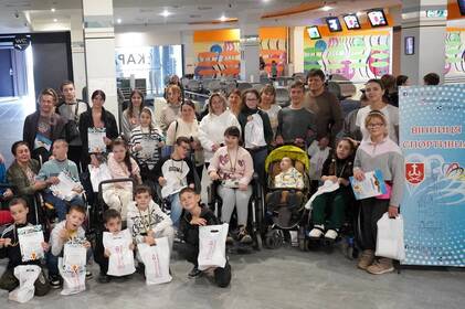 Інклюзивний спорт у Вінниці: діти з інвалідністю взяли участь у заході «Зі спортом по життю»