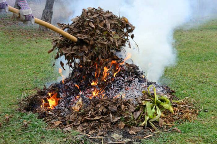 На Вінниччині екоінспектори оштрафували порушників за спалювання сміття