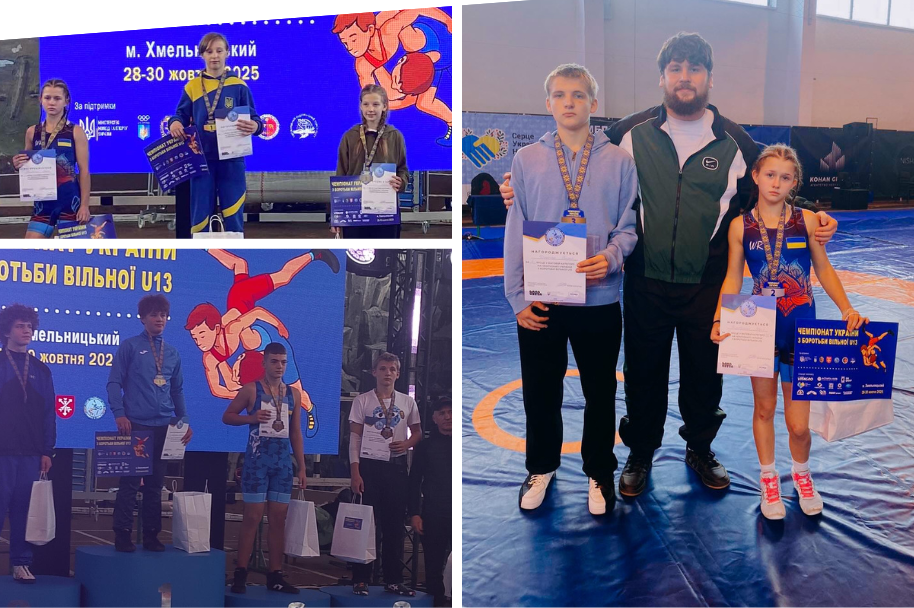 Юні вінницькі борці вибороли срібло та бронзу на чемпіонаті України у Хмельницькому