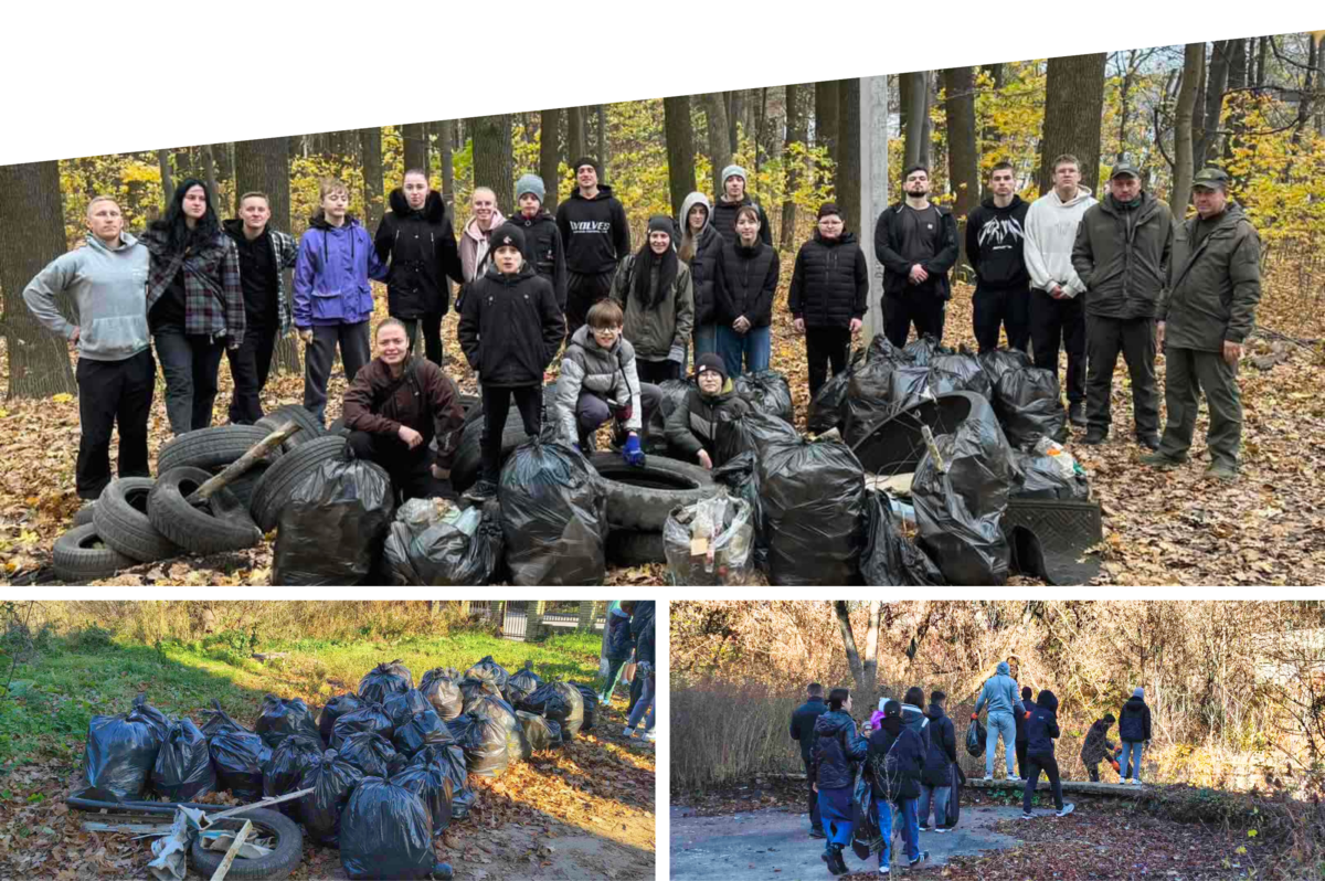 Минулими вихідними небайдужі вінничани долучилися до осіннього прибирання міста 